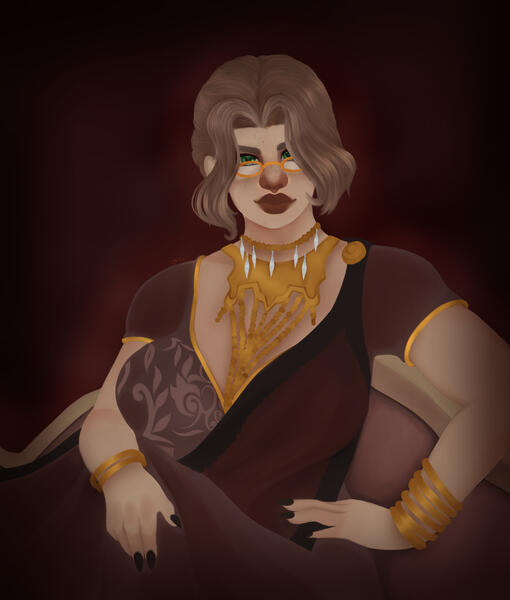 Commission Example, Orchid!